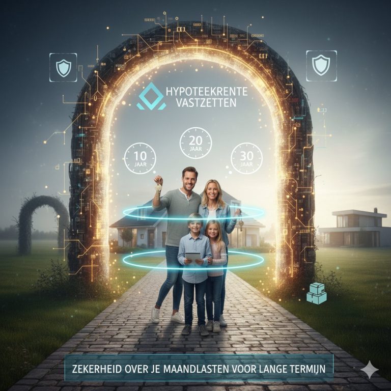 Hypotheekrente vastzetten voor 10, 20 of 30 jaar